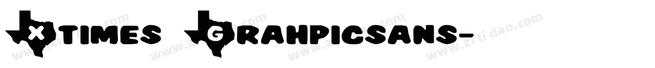 Xtimes Grahpicsans字体转换